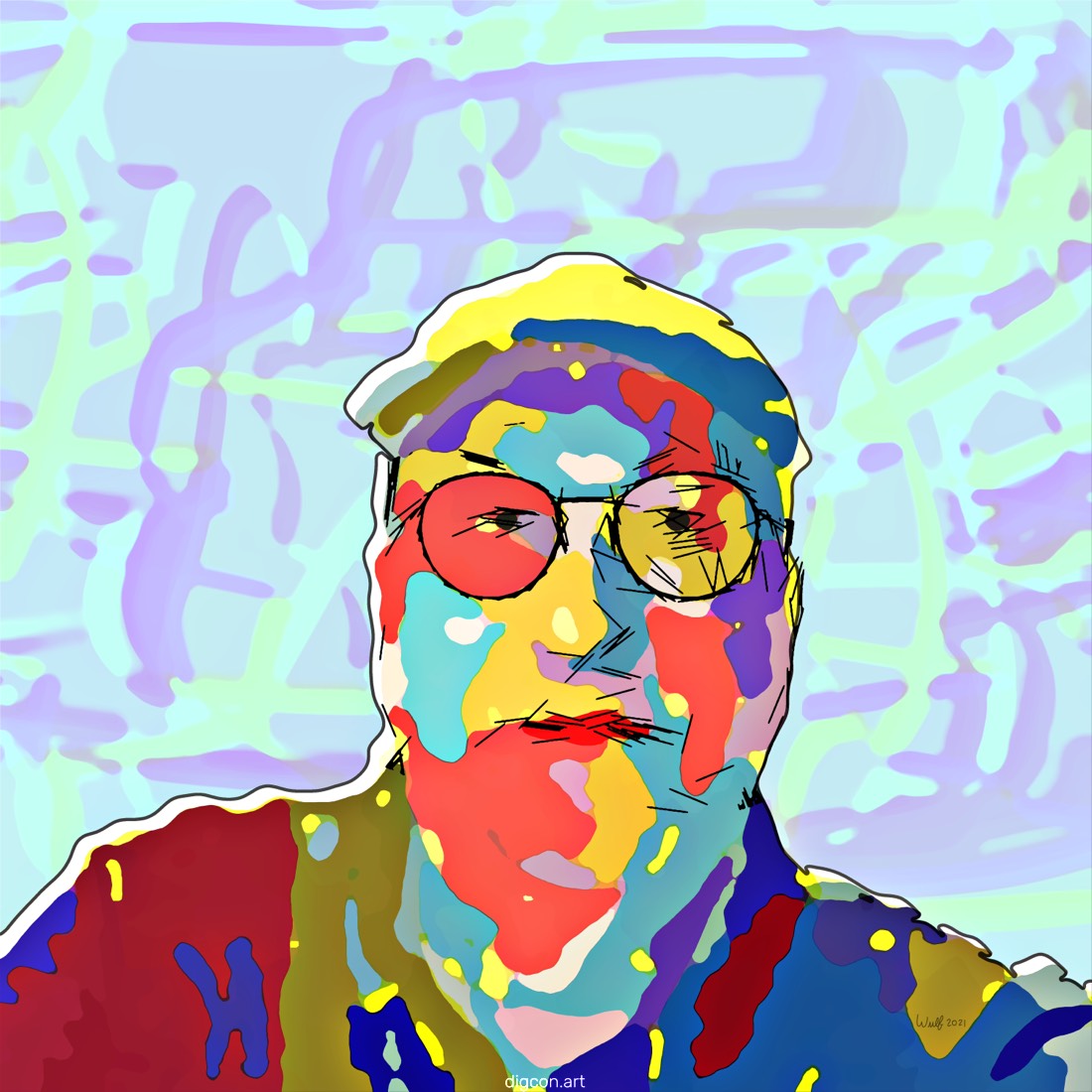 Artwork named: Self Protrait 2