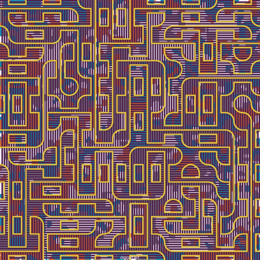 Artwork named: Slats And Grates