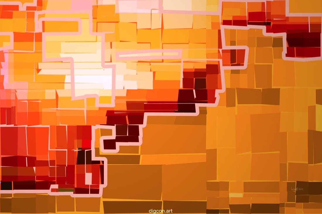 Artwork named: Smoking Hot Desert