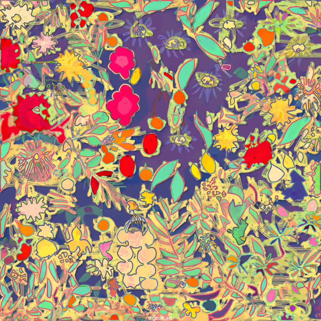 Artwork named: Something Floral