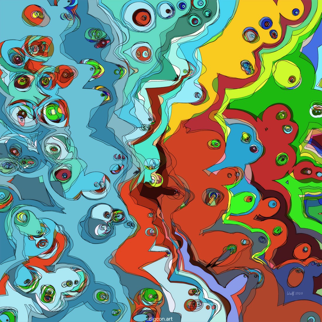 Artwork named: Space Barnacles