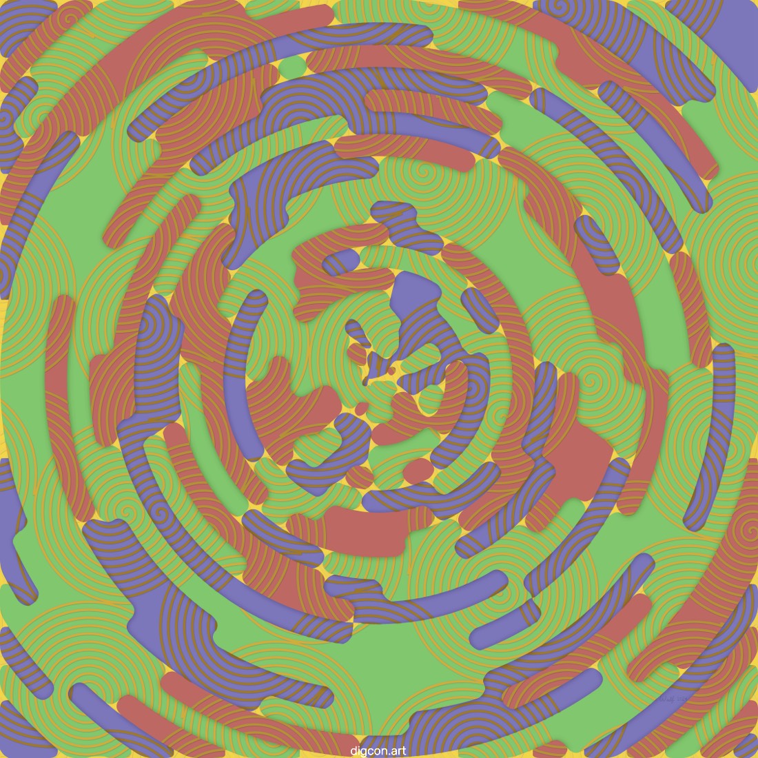 Artwork named: Spiral Rings