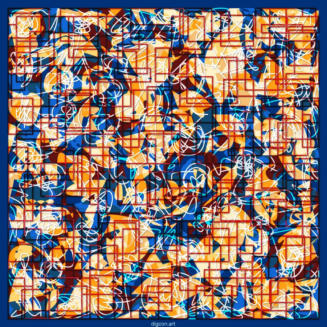 Artwork named: Squiggles Three Ways