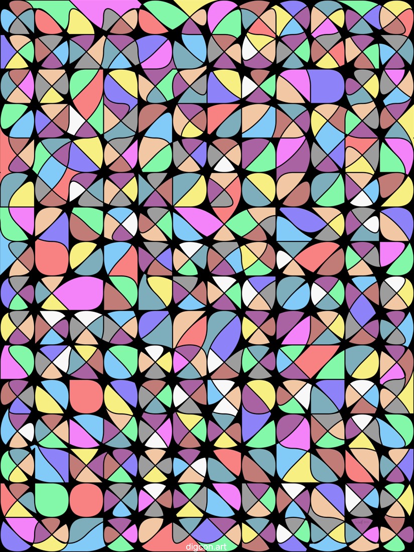 Artwork named: Star Mosaic 2