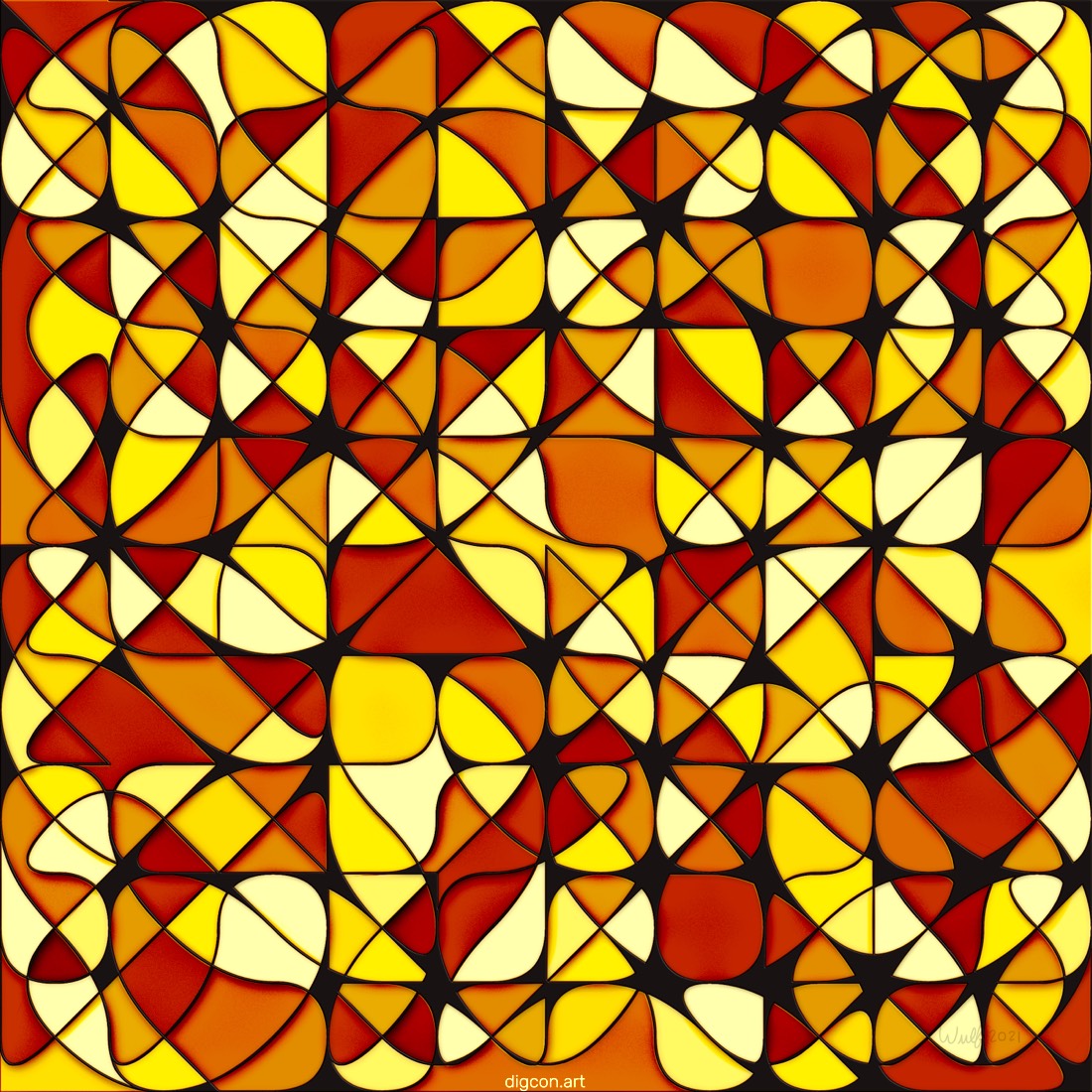 Artwork named: Star Mosaic 3