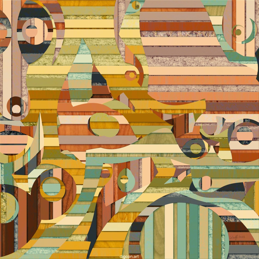 Artwork named: Stone And Wood