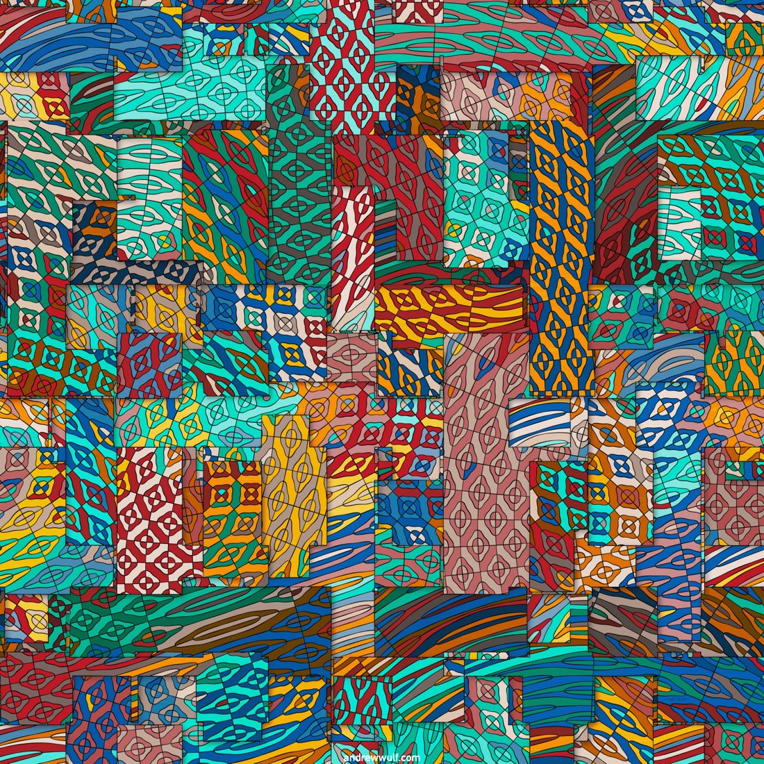 Artwork named: Strange Geometry