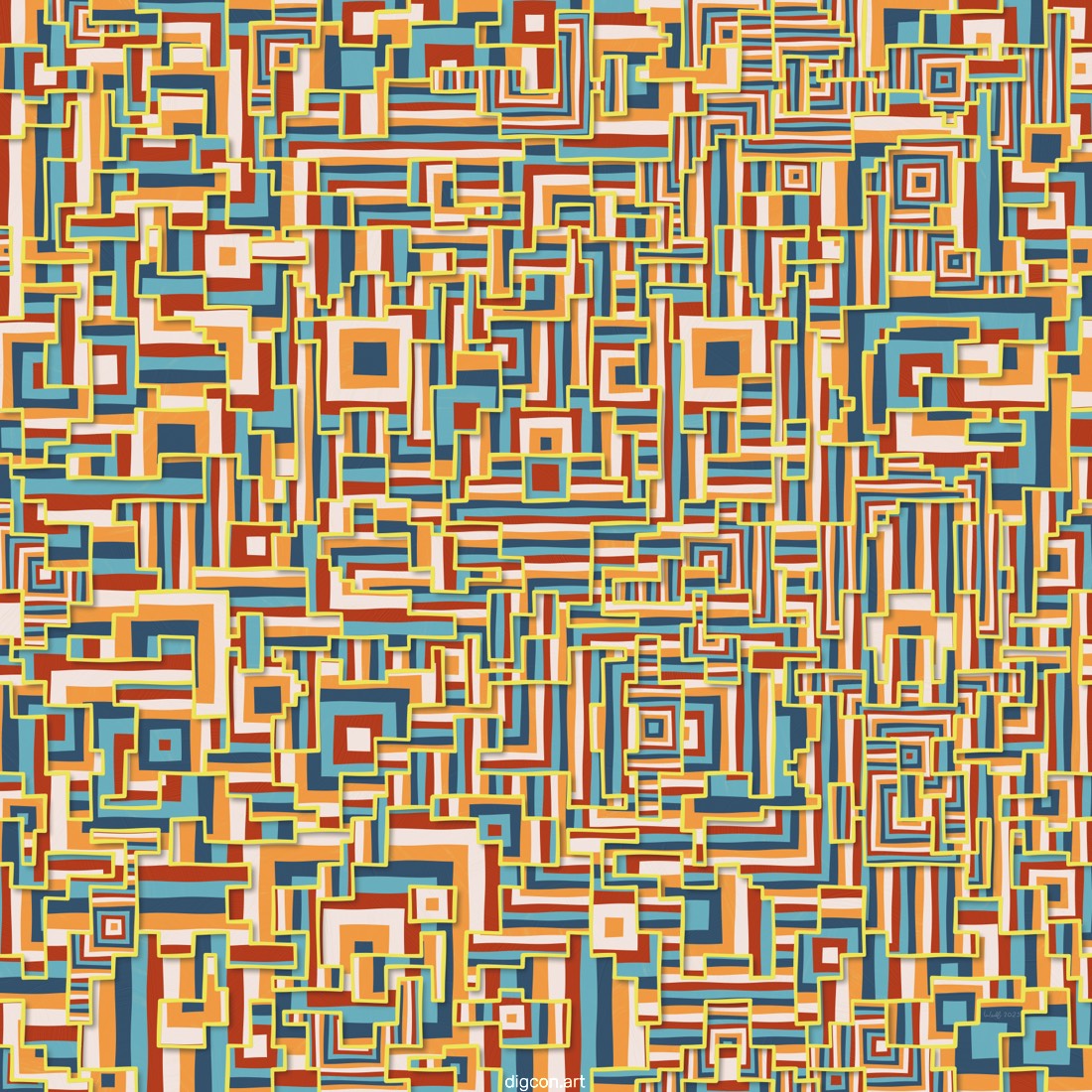 Artwork named: Stripe City