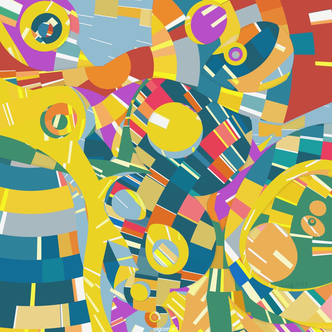 Artwork named: Sunshine On My Shoulders