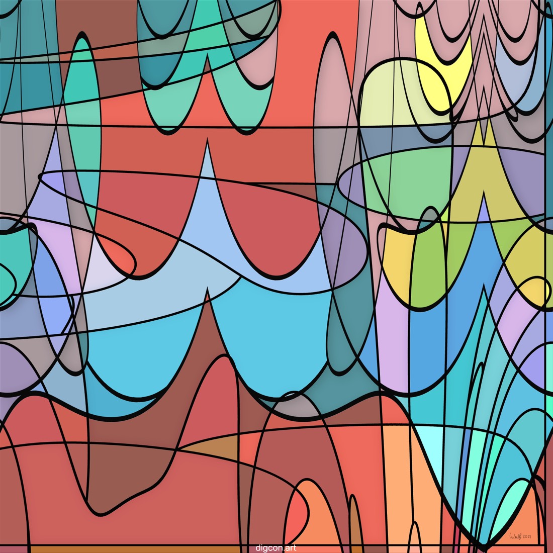 Artwork named: Symphony In M