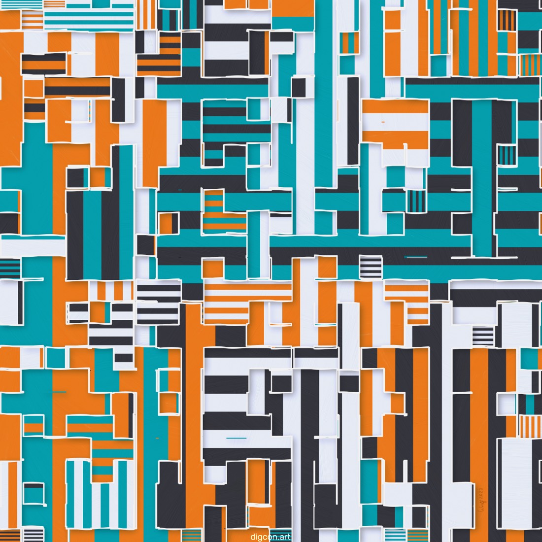 Artwork named: Teal-Orange