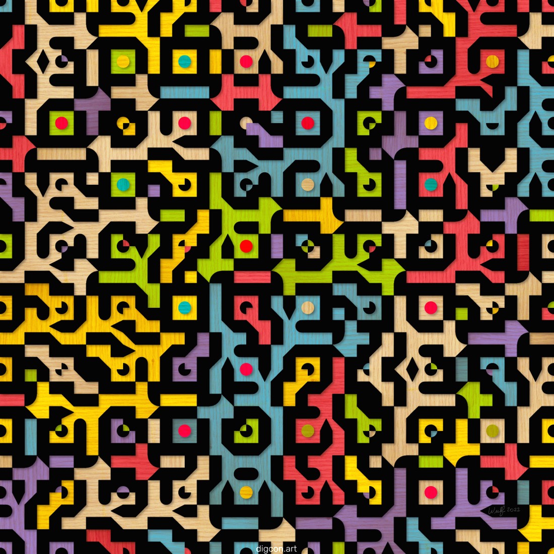 Artwork named: Tessellated