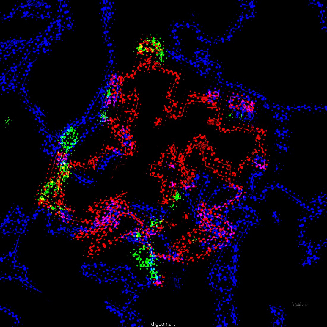 Artwork named: The Atomic Structure