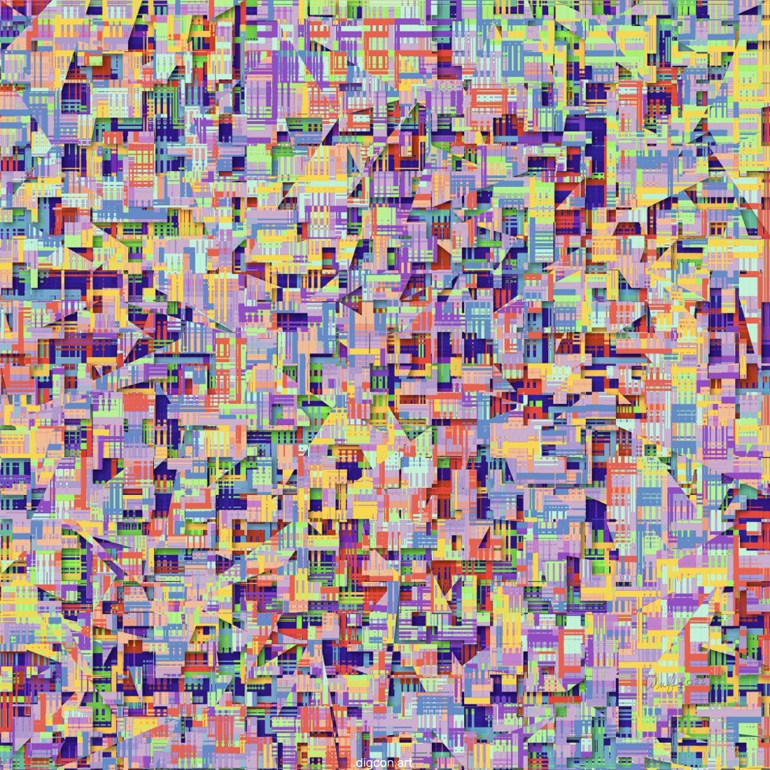 Artwork named: The Big City