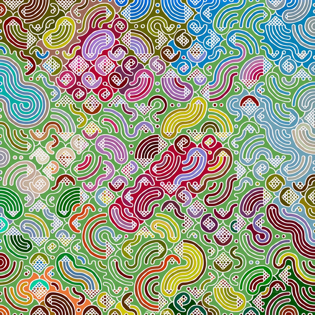 Artwork named: The Big Rock Candy Mountain