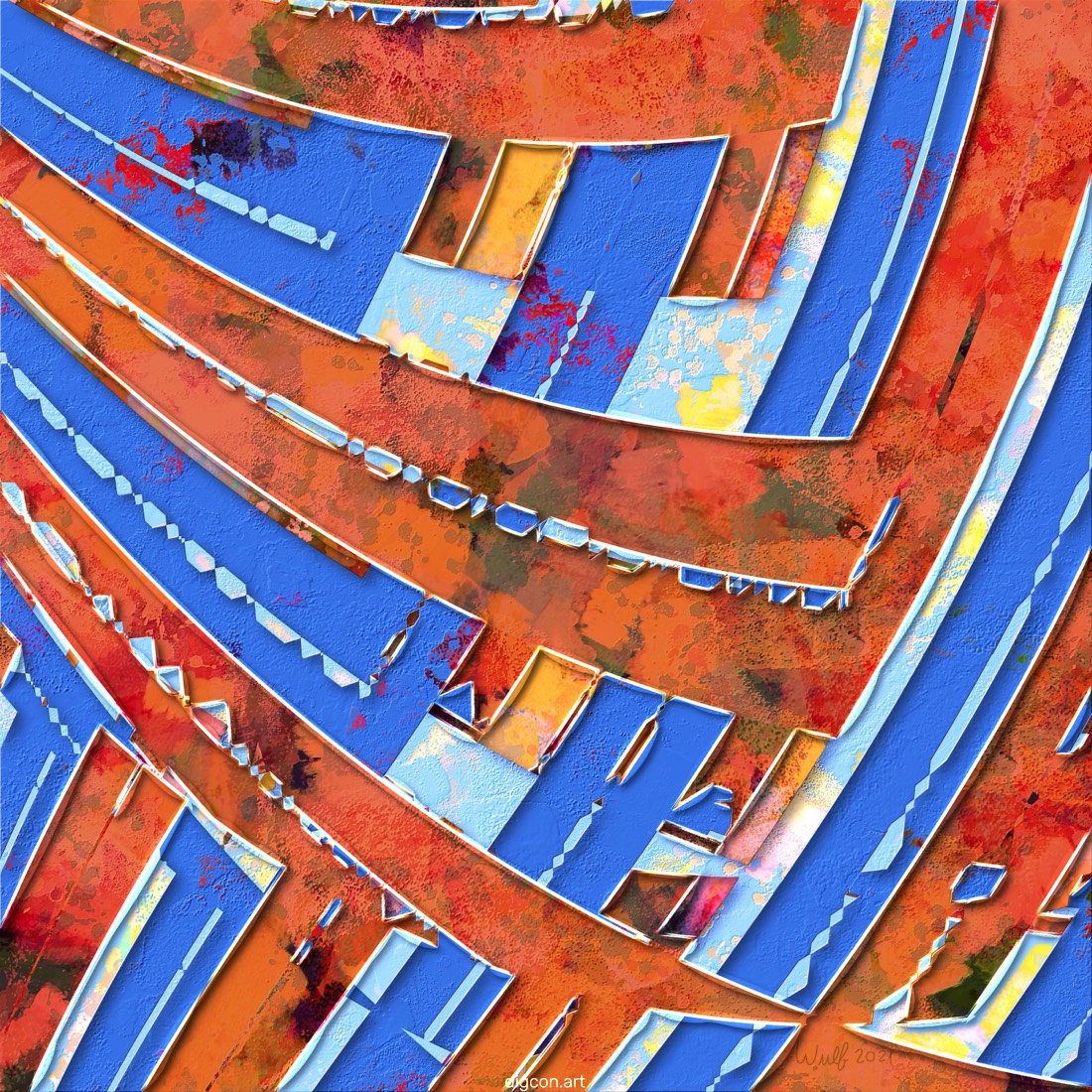 Artwork named: The Canals On Mars