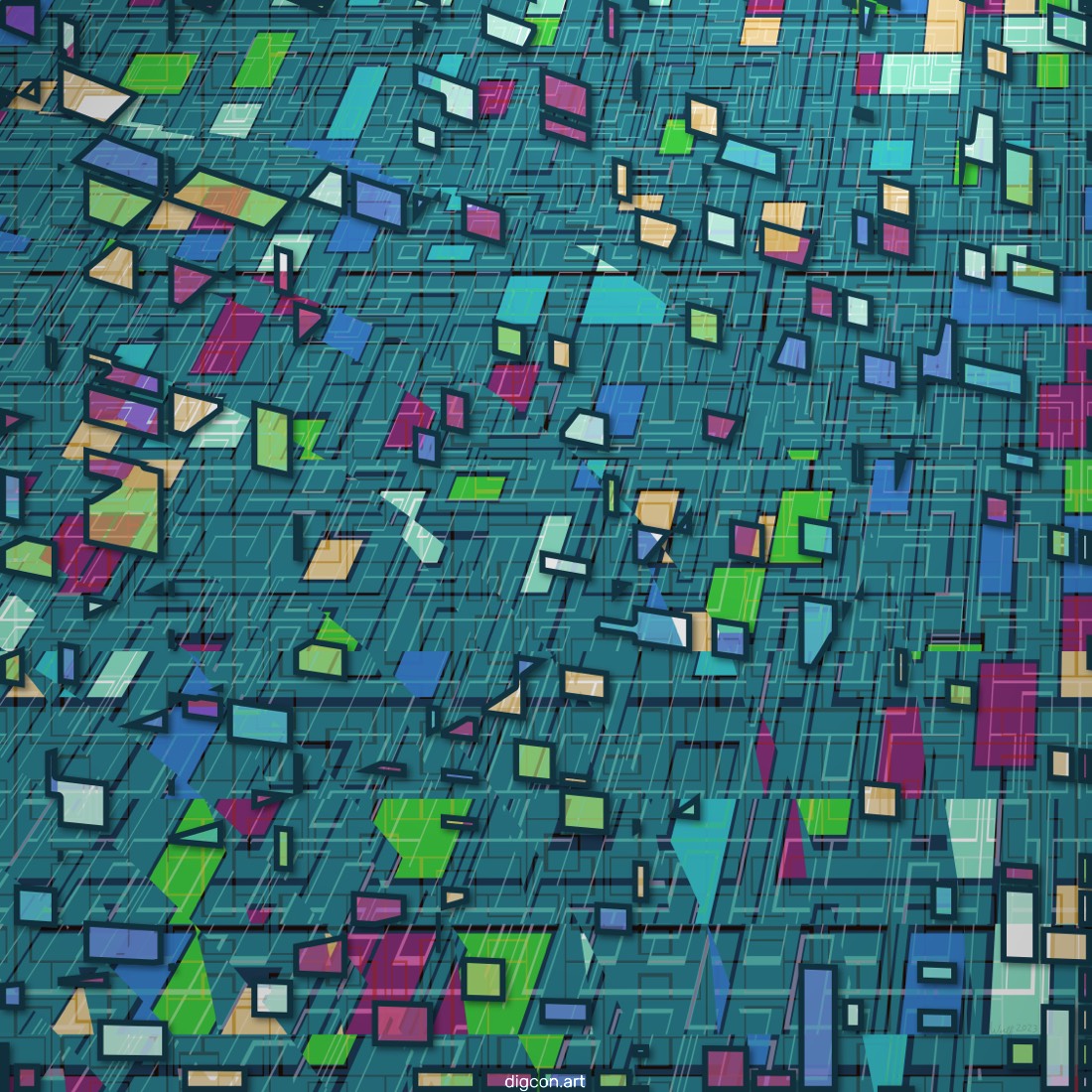 Artwork named: The Cascade