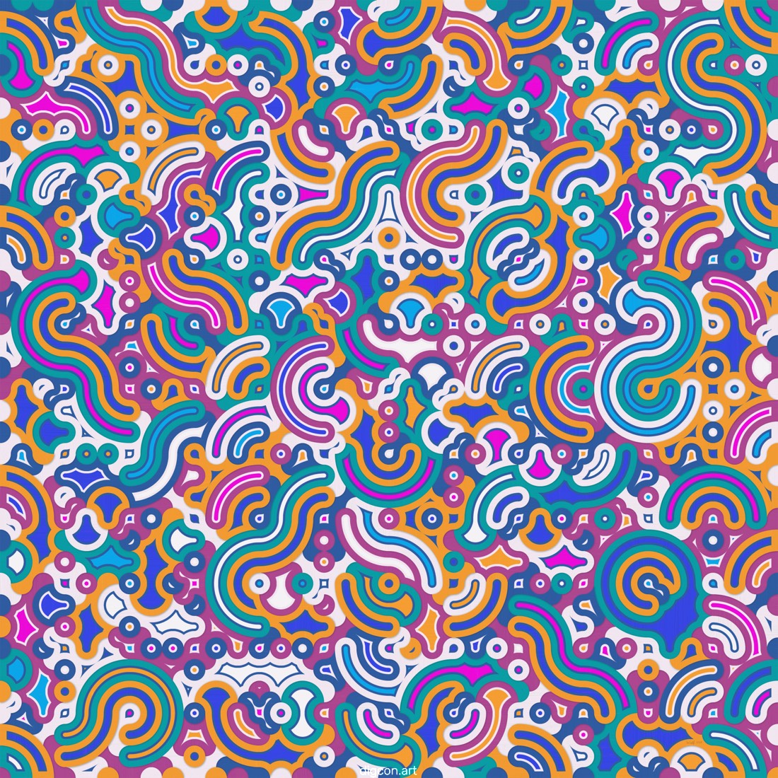 Artwork named: The Circus Came To Town