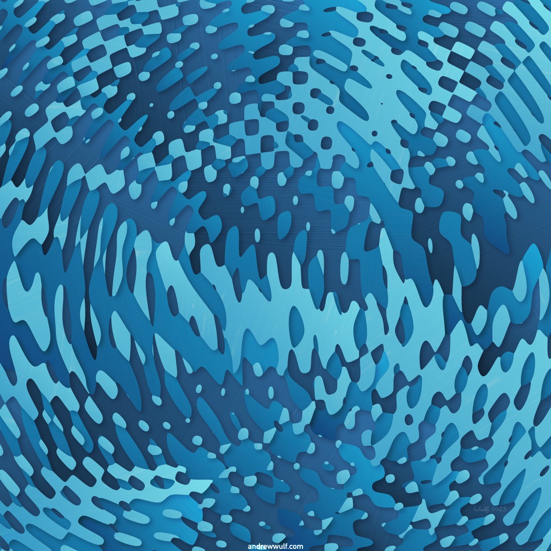 Artwork named: The Deep Blue