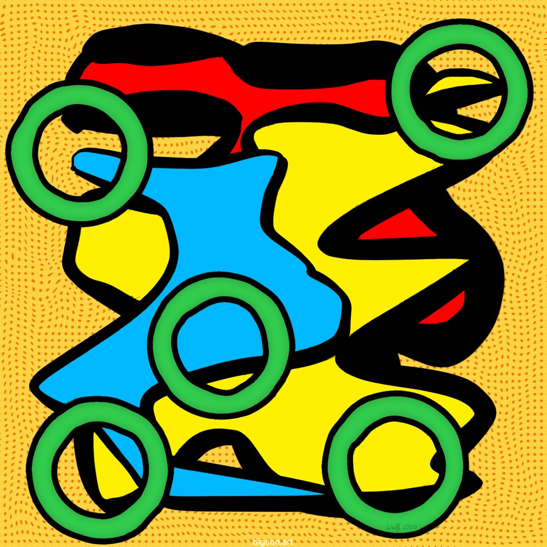 Artwork named: The Five Spot