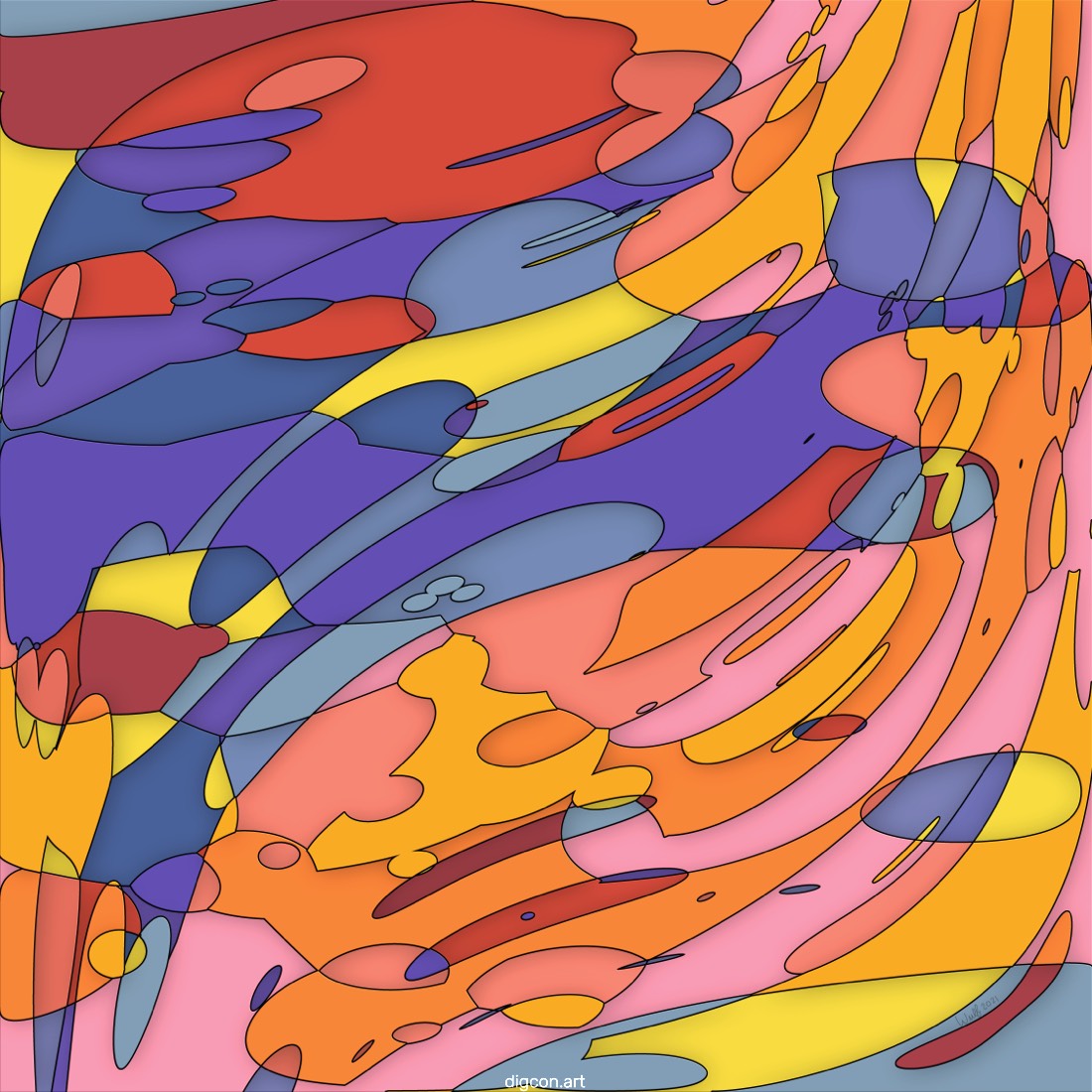 Artwork named: The Flow Must Go On
