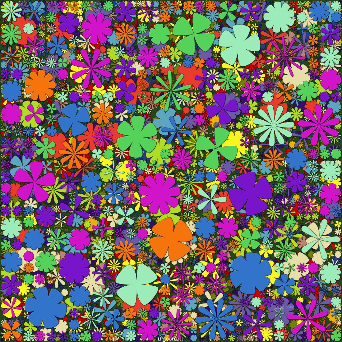 Artwork named: The Flower Hour