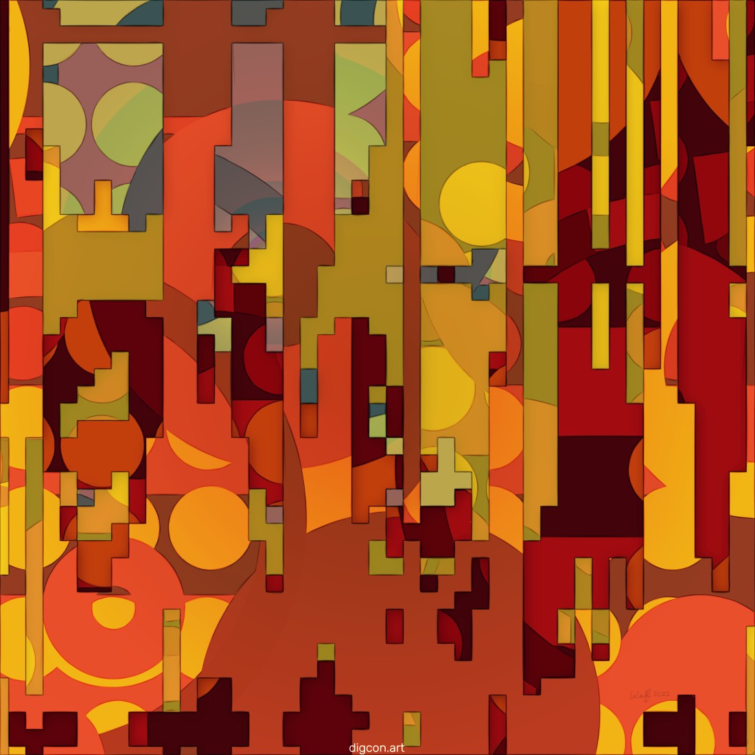 Artwork named: The Future World