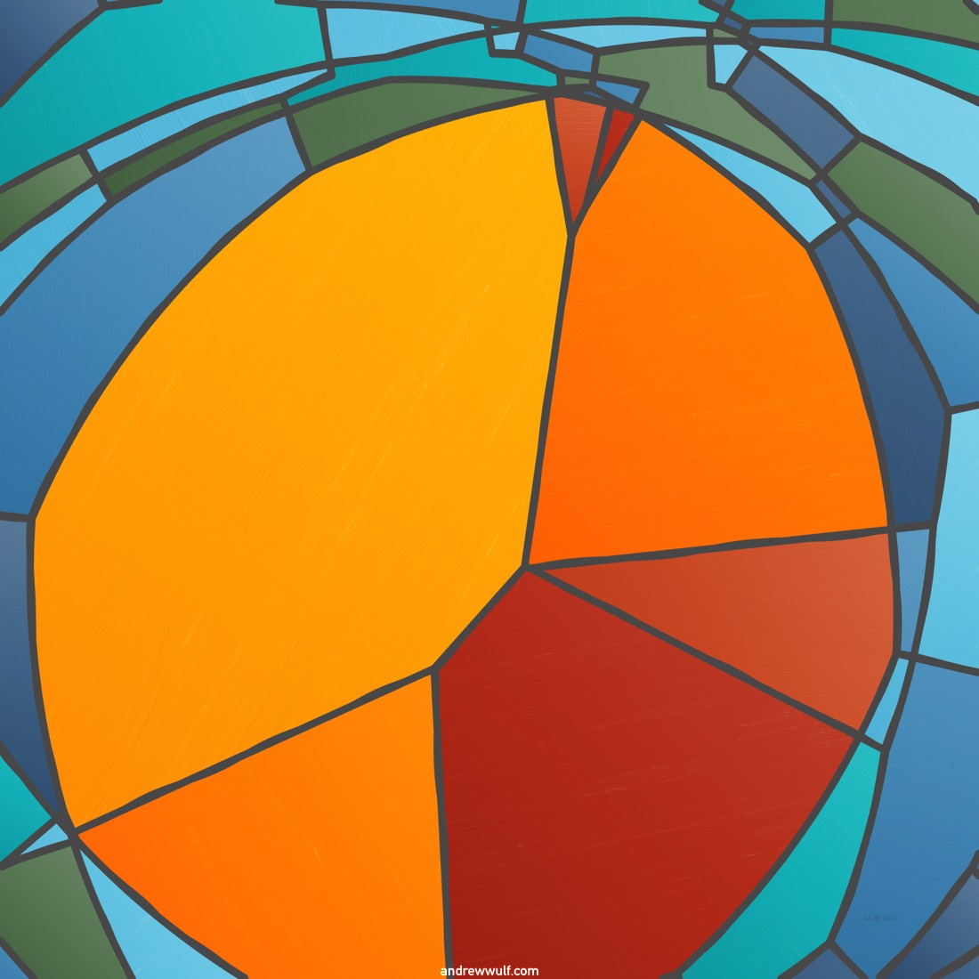 Artwork named: The Giant Peach