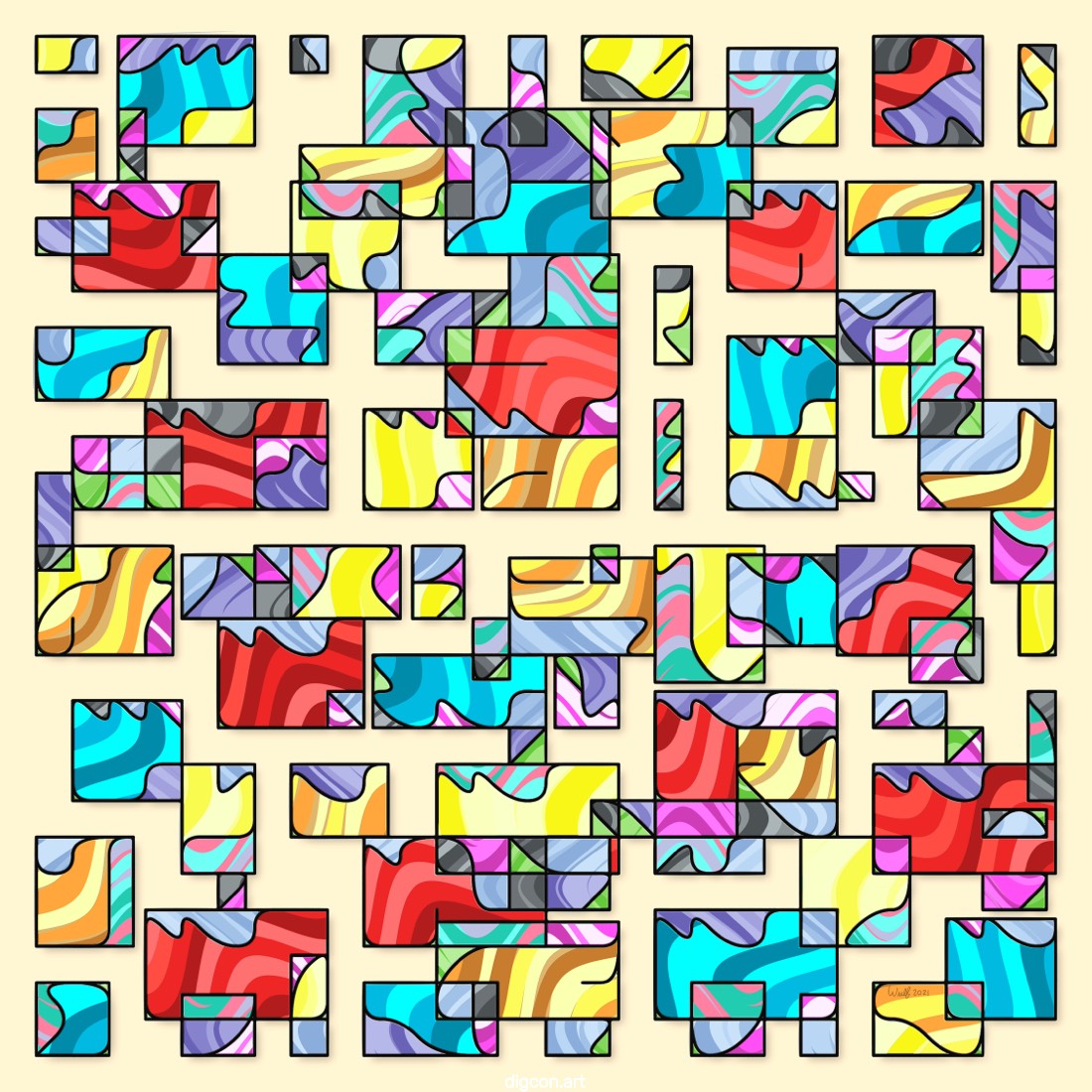 Artwork named: The Ice Cream Swirl