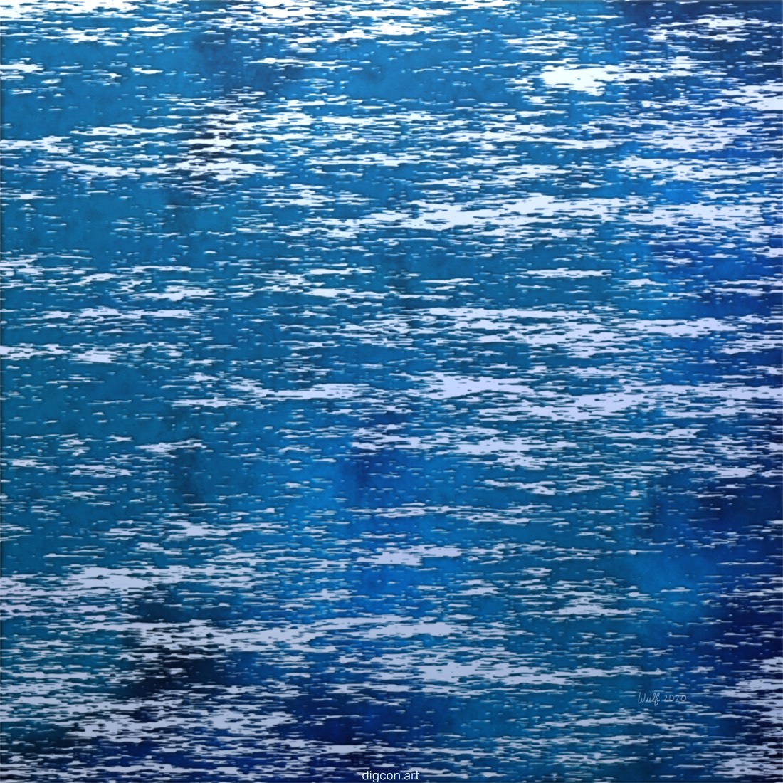 Artwork named: The Icy Blue