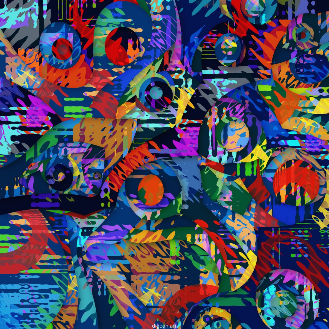 Artwork named: The Many Worlds Theory