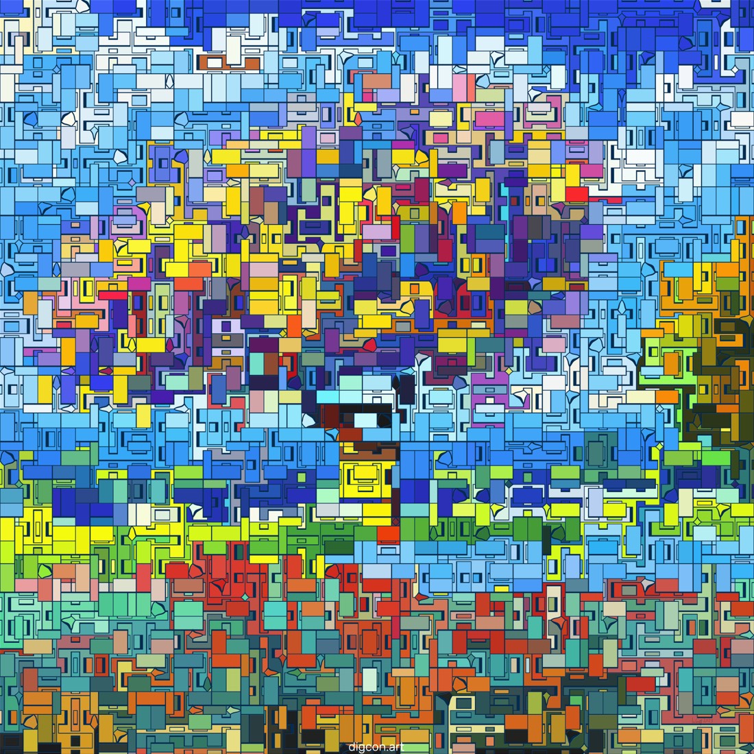 Artwork named: The Many-Colored Tree