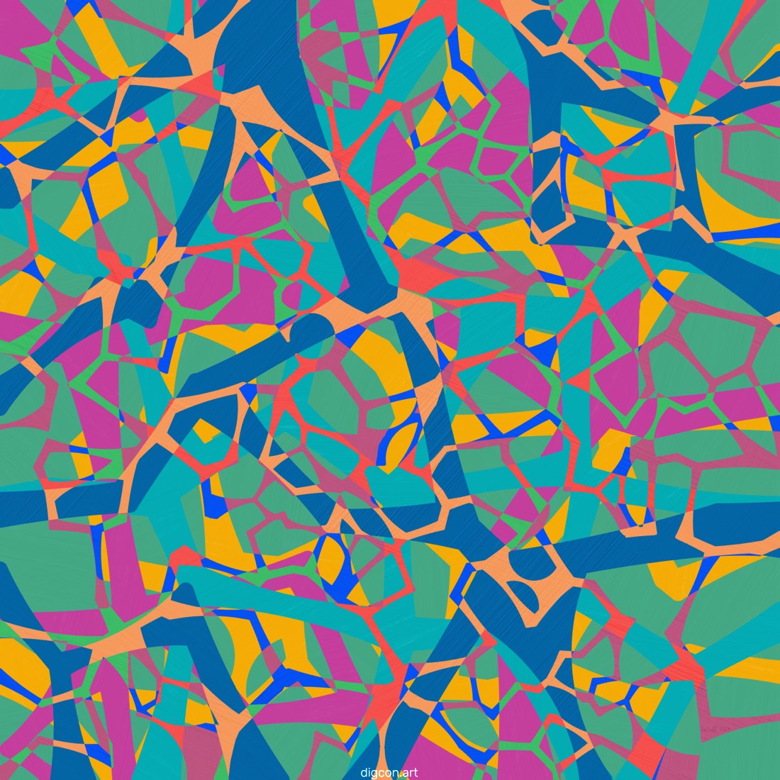 Artwork named: The Mirror Cracked