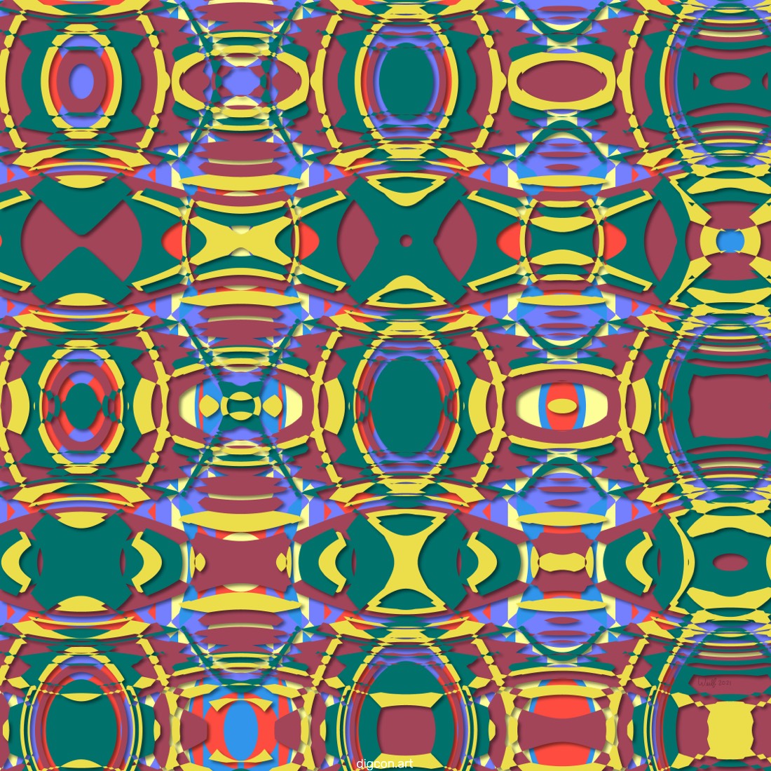Artwork named: The Orbitals Of Uncertainty