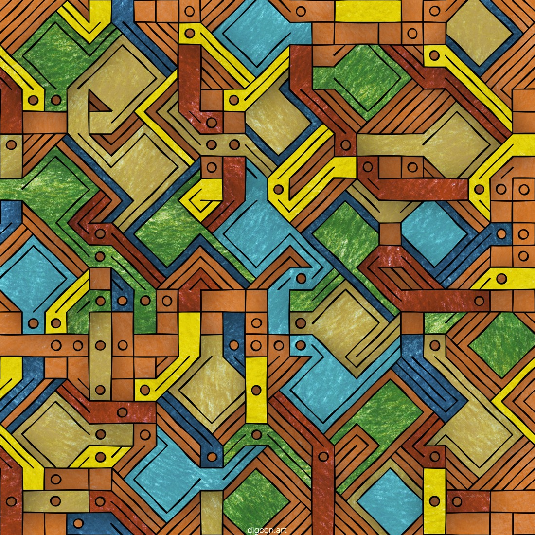 Artwork named: The Paths Of Enlightenment