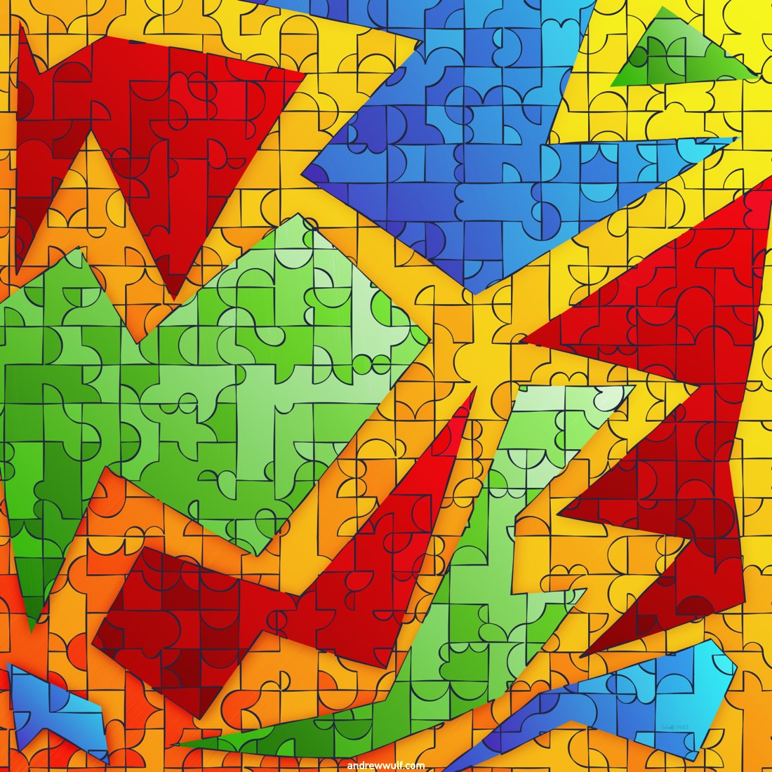 Artwork named: The Pieces Don't Fit