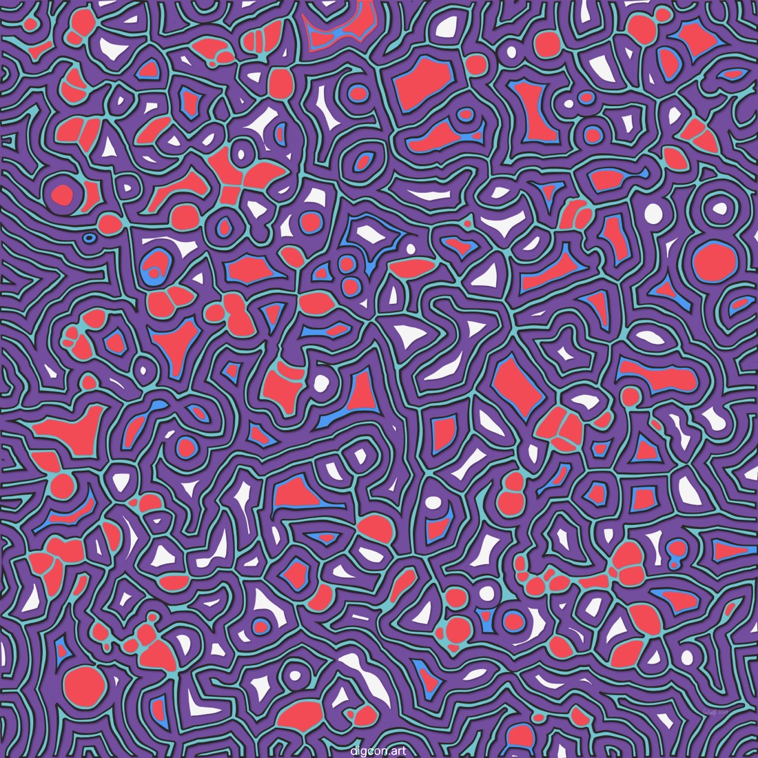 Artwork named: The Purple Matrix