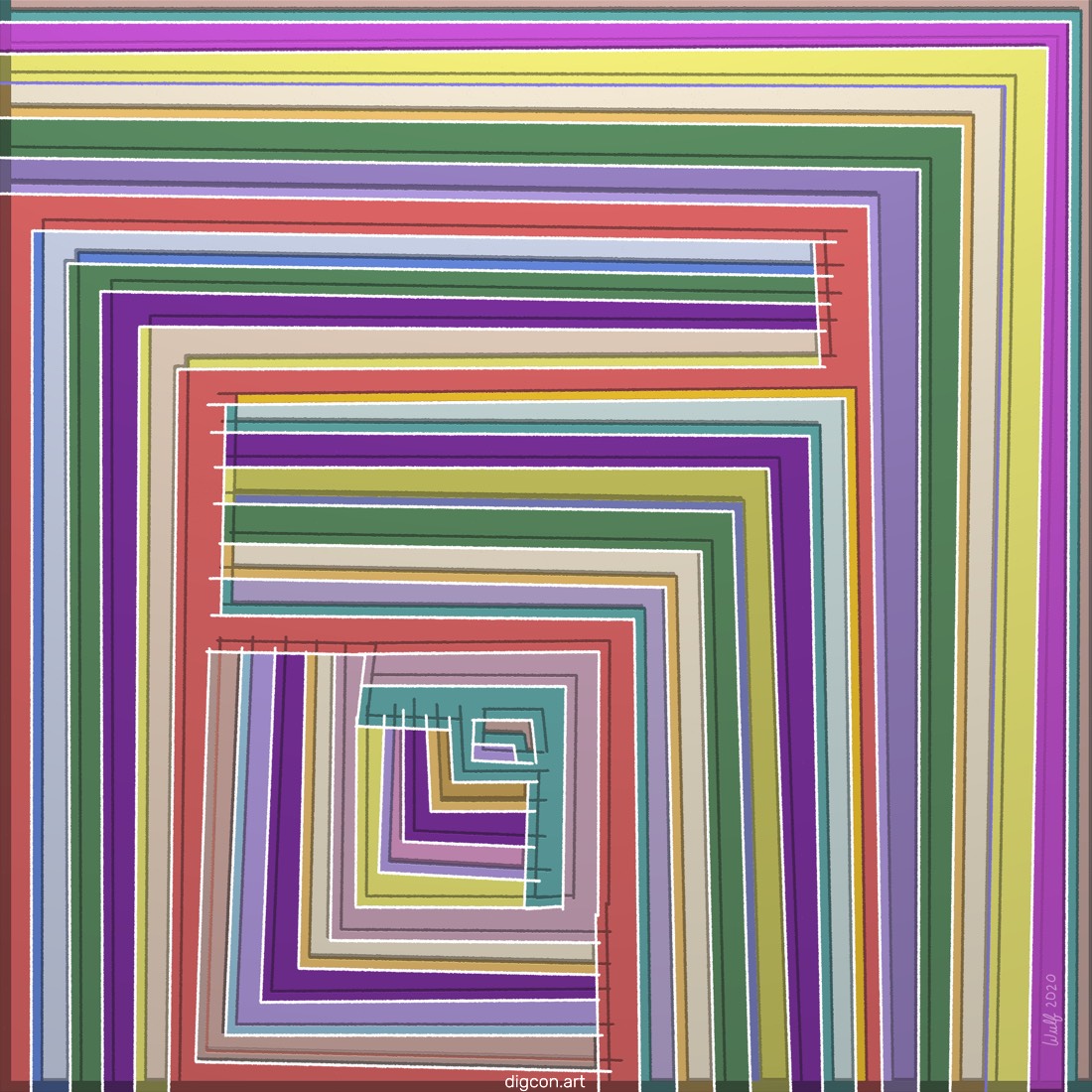 Artwork named: The Stripes Of Mars