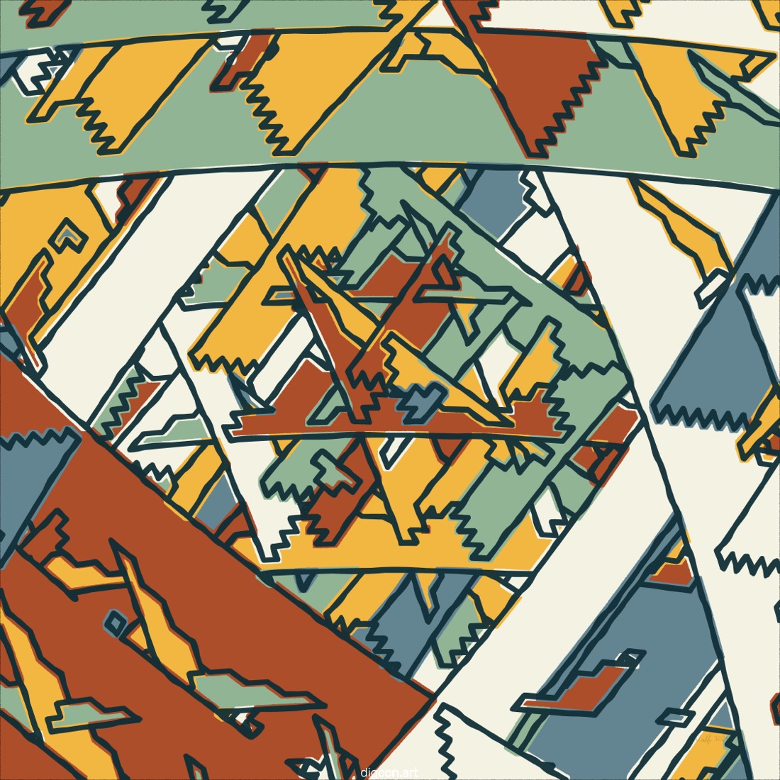 Artwork named: The ZigZag