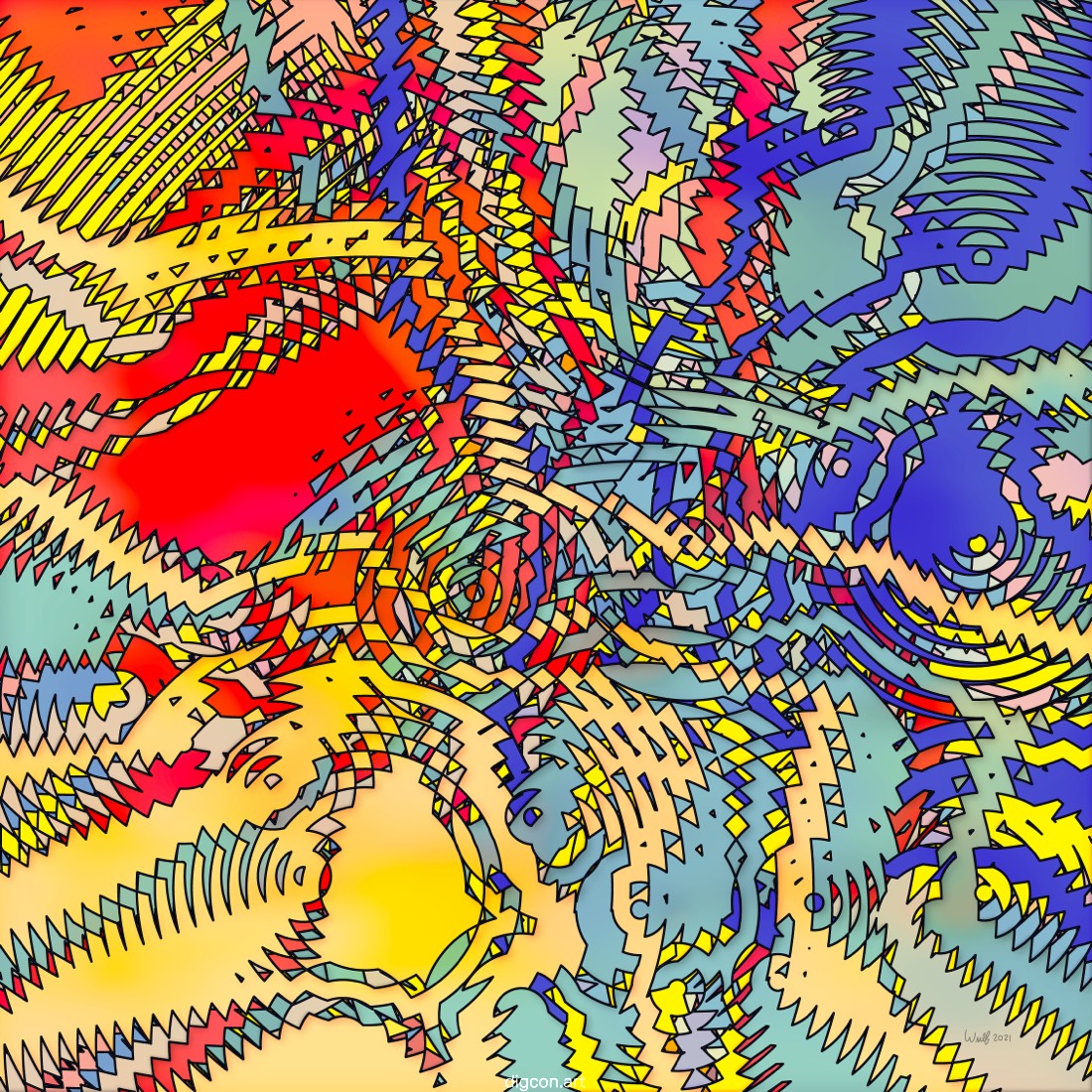 Artwork named: The Zipperich