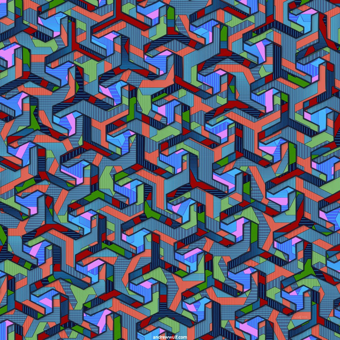 Artwork named: Three By Three