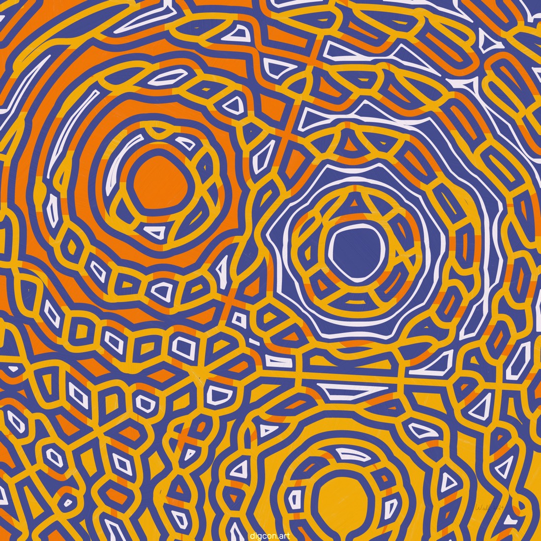 Artwork named: Three Ovals