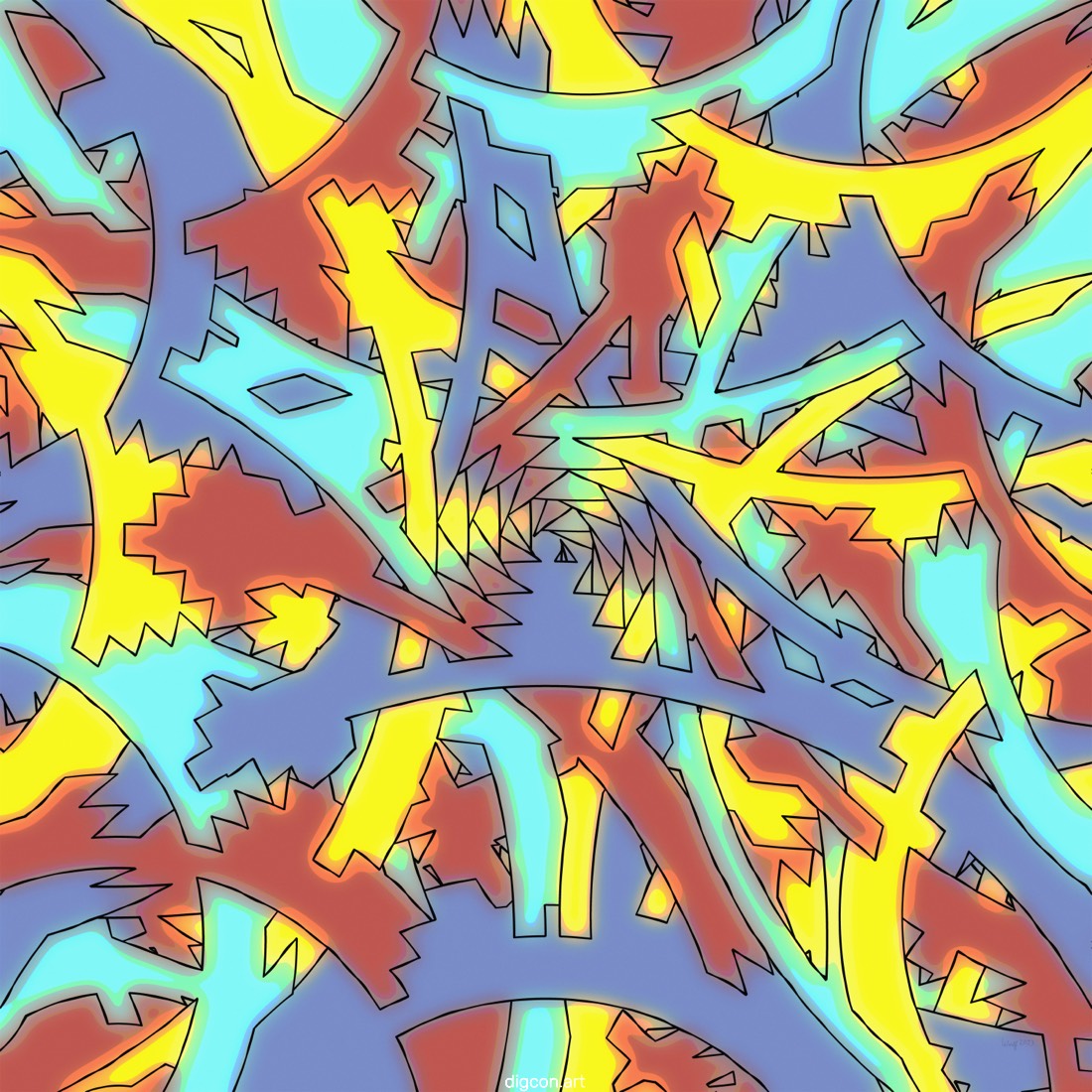 Artwork named: Three Trigon