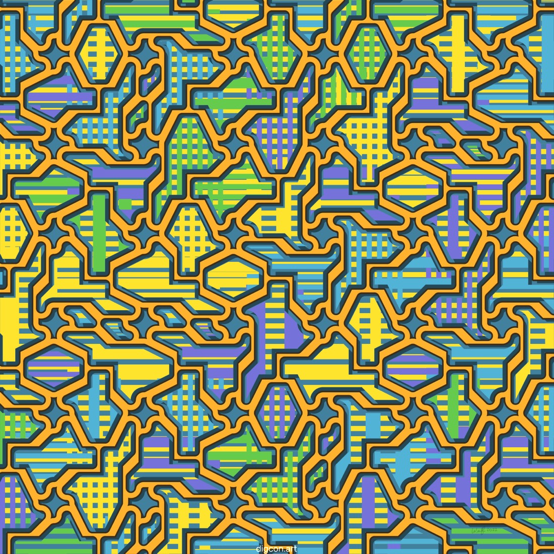 Artwork named: Tiling #4