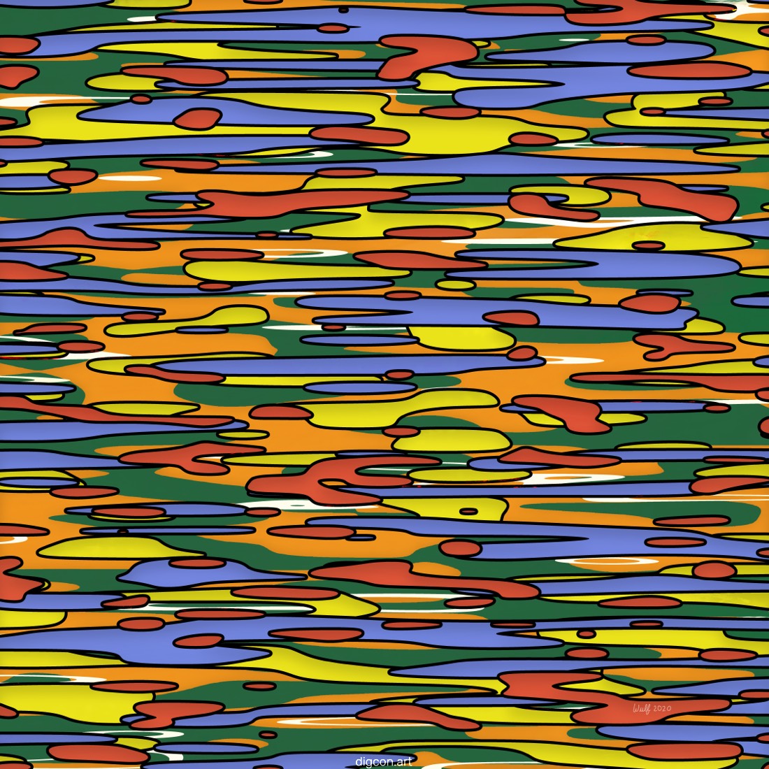 Artwork named: Time Flows Into Tomorrow
