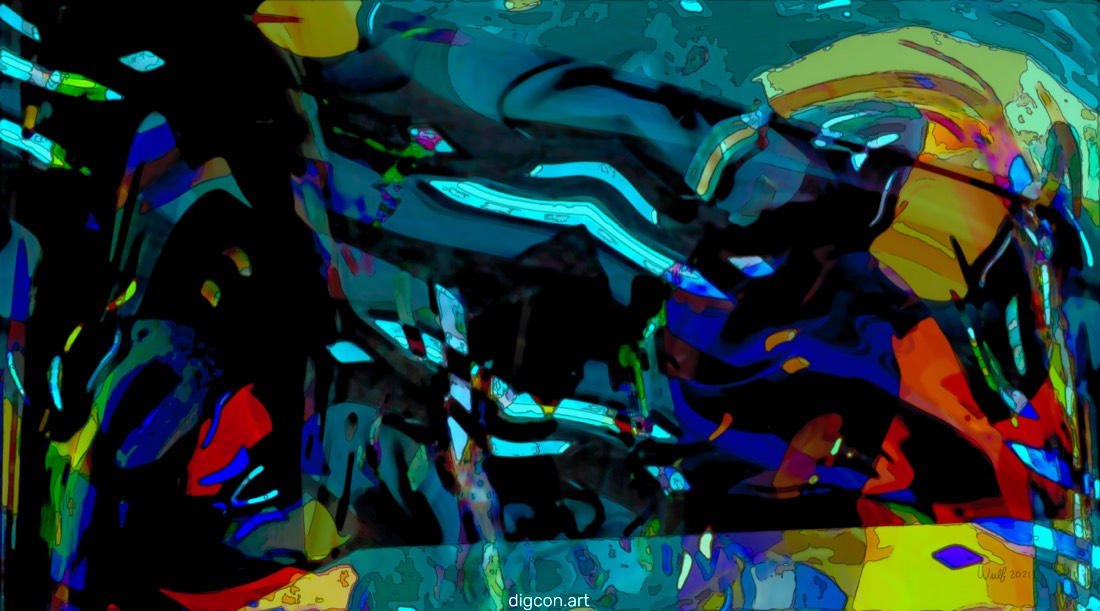 Artwork named: Traveling At Lightspeed