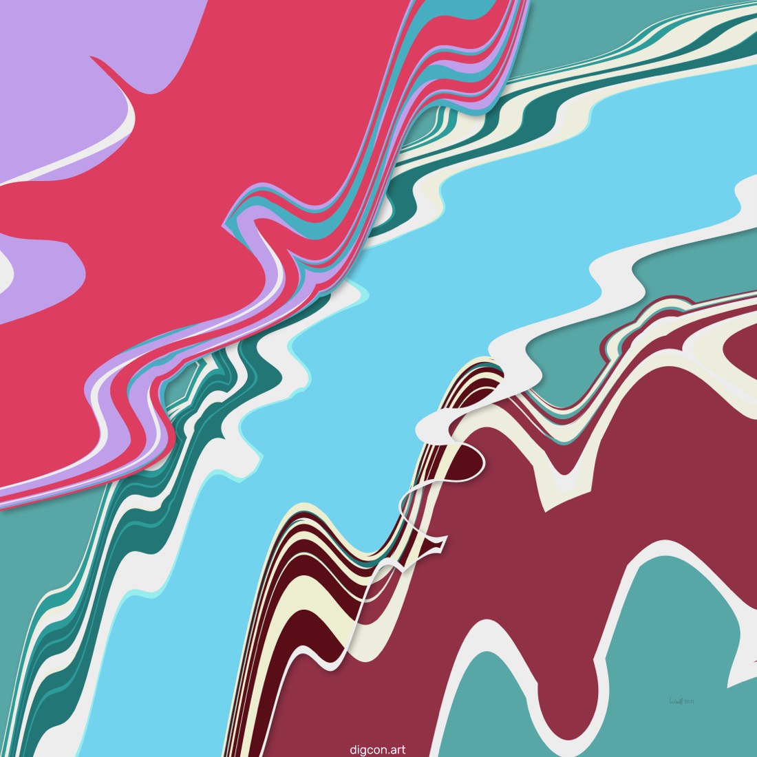 Artwork named: Tributary