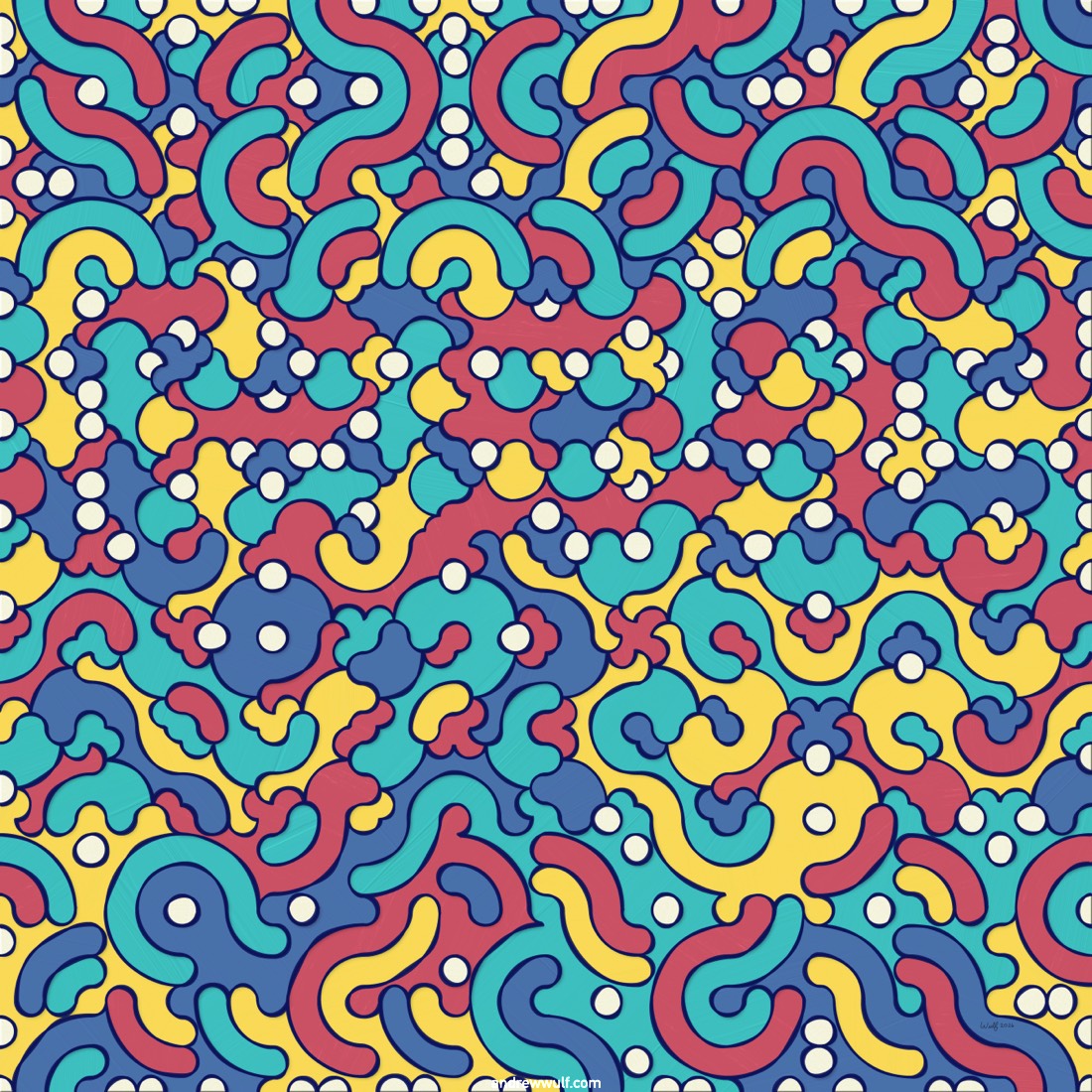 Artwork named: Turbulent Tiles