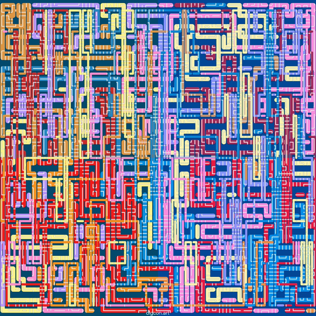 Artwork named: Twisty Little Passages