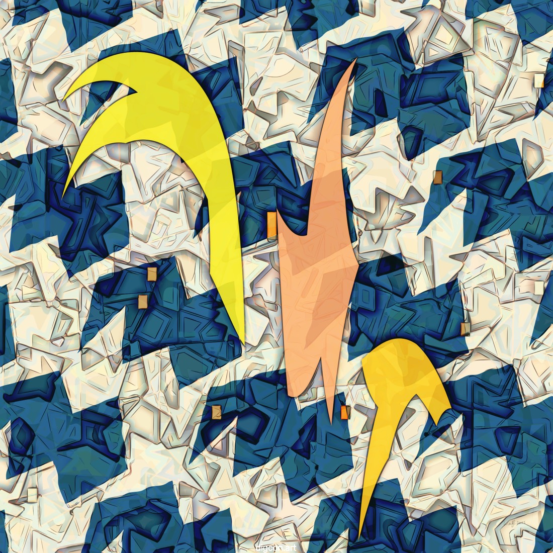 Artwork named: Up The Down Staircase